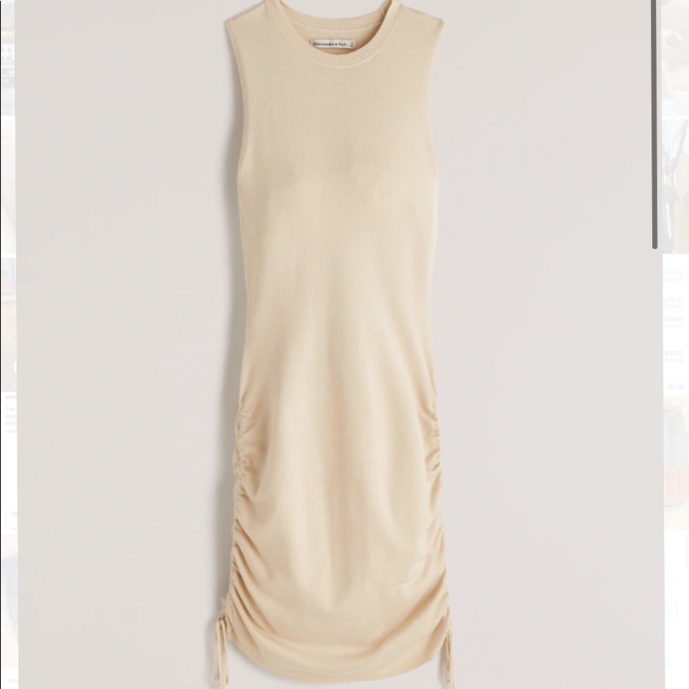 NWT Abercrombie & Fitch Side Cinched Mini Dress